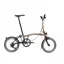 Brompton H4L P Line Urban 2025 Folding Bike - Bronze Sky 54T Ext.Post